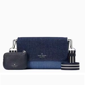 NWT! Kate Spade Rosie Denim Cross Body.